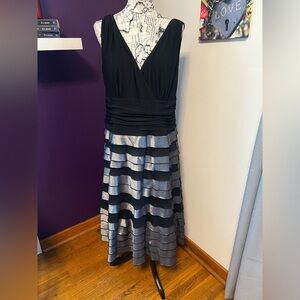 SL Fashions Plus Size Sleeveless Party Dress